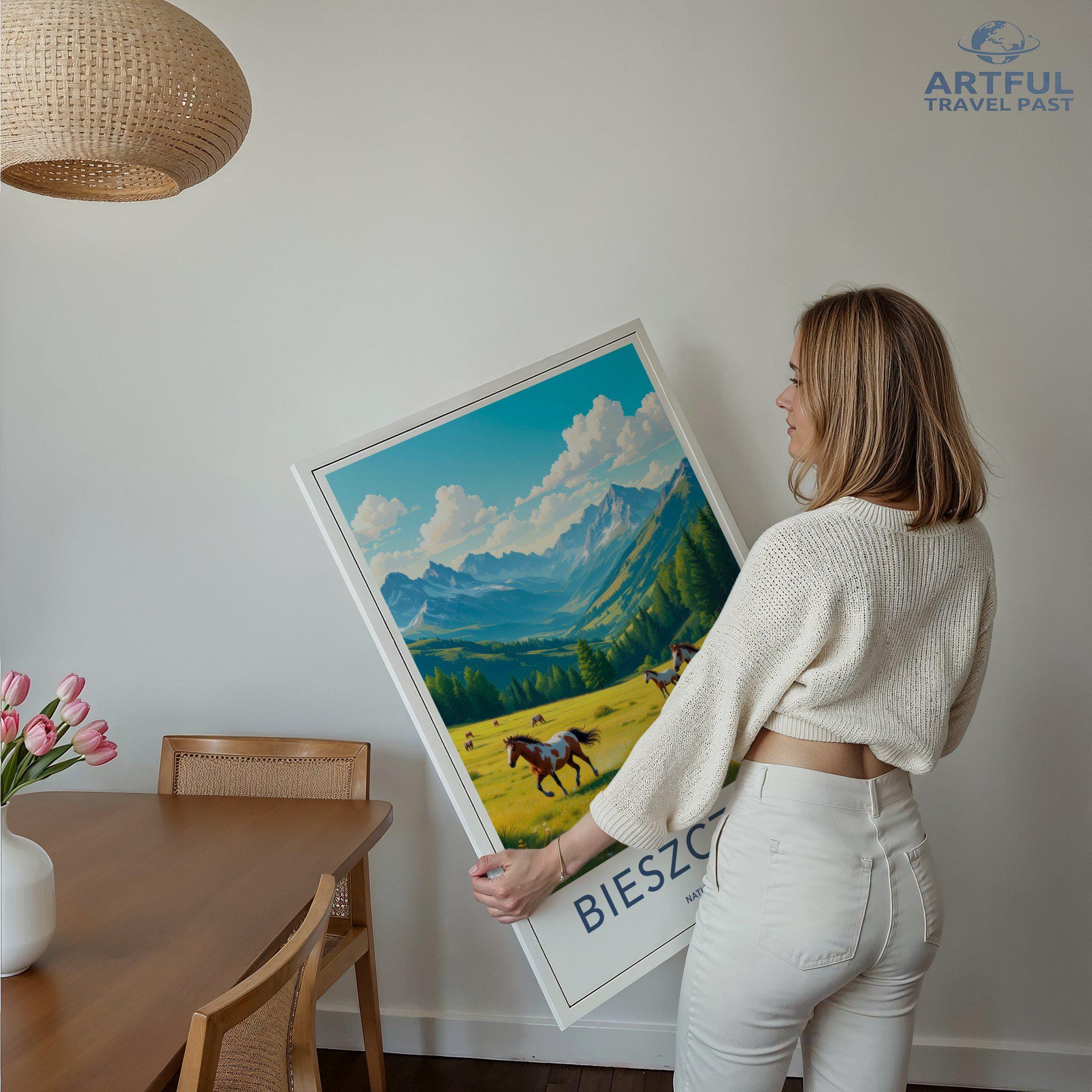 Bieszczady National Park Poster | Poland Wall Art