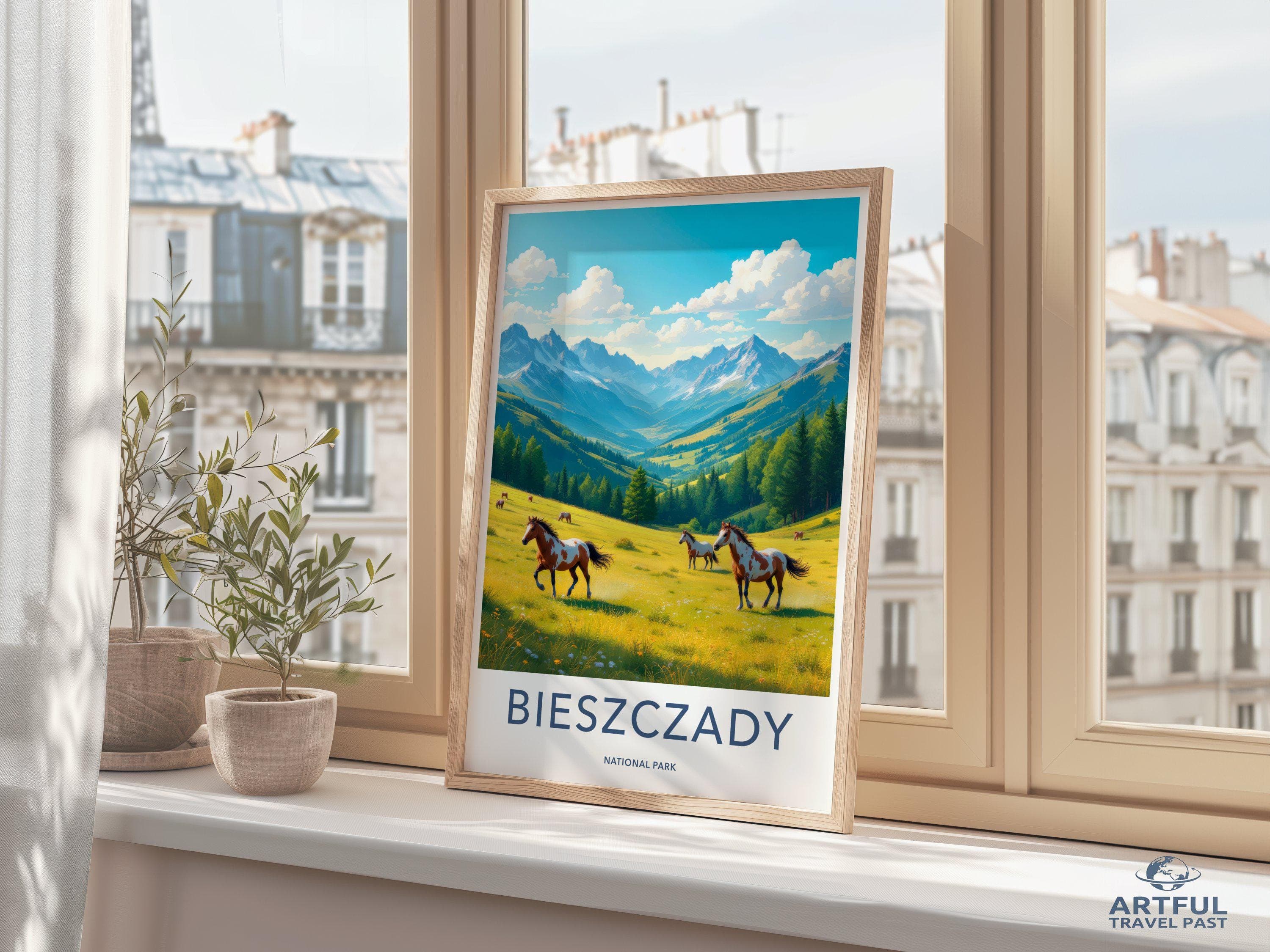 Bieszczady National Park Poster | Poland Wall Art