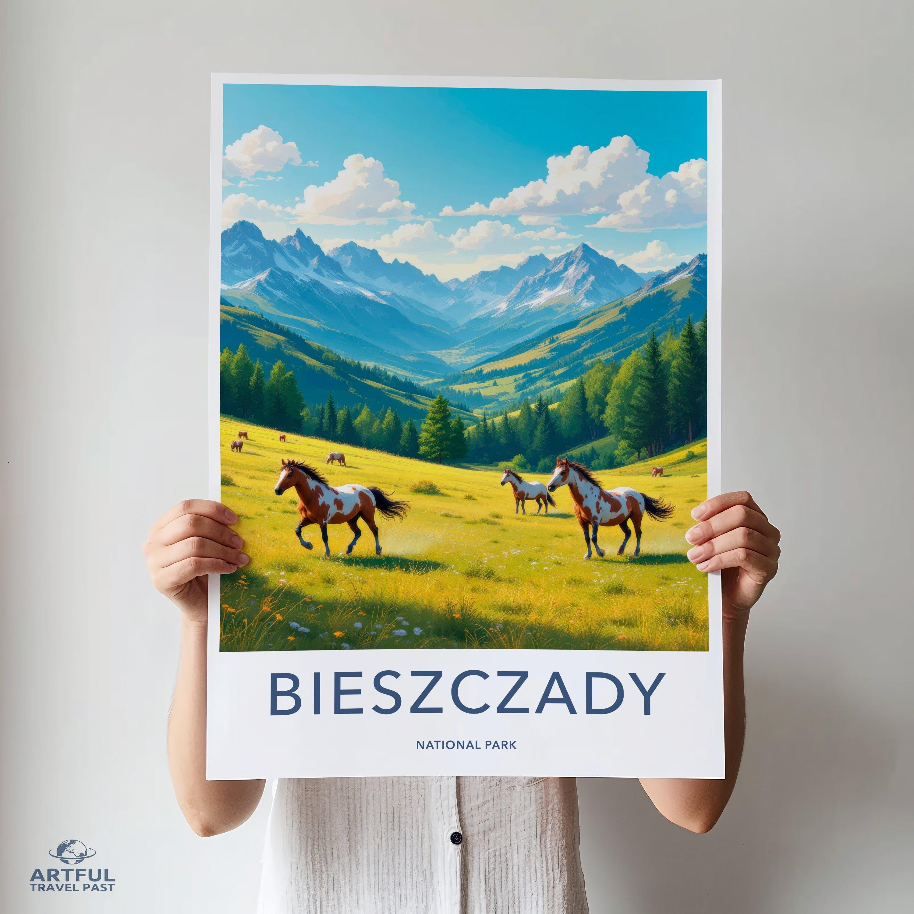 Bieszczady National Park Poster | Poland Wall Art