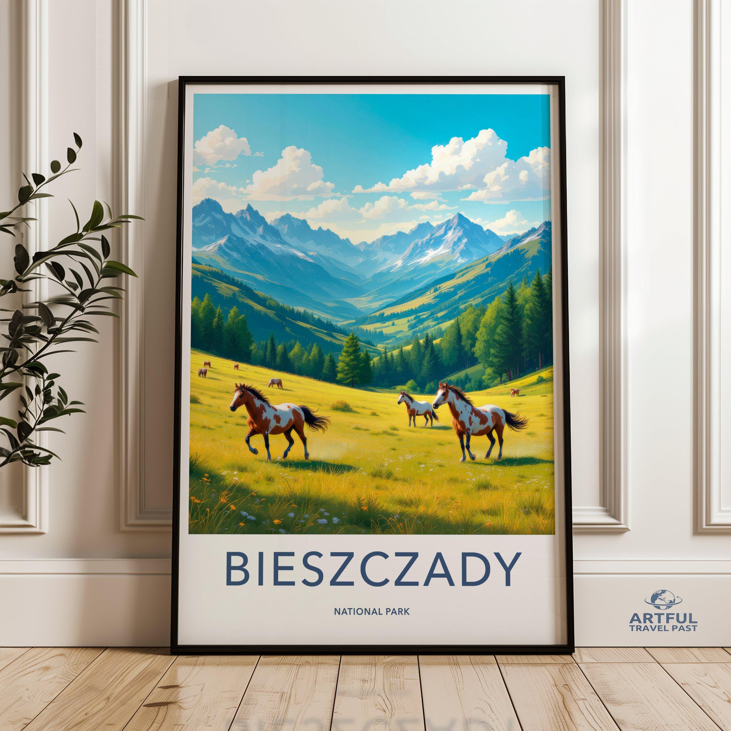 Bieszczady National Park Poster | Poland Wall Art