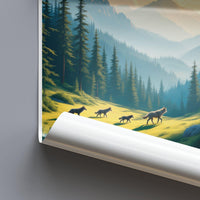 Bieszczady National Park Poster - Poland Wall Art