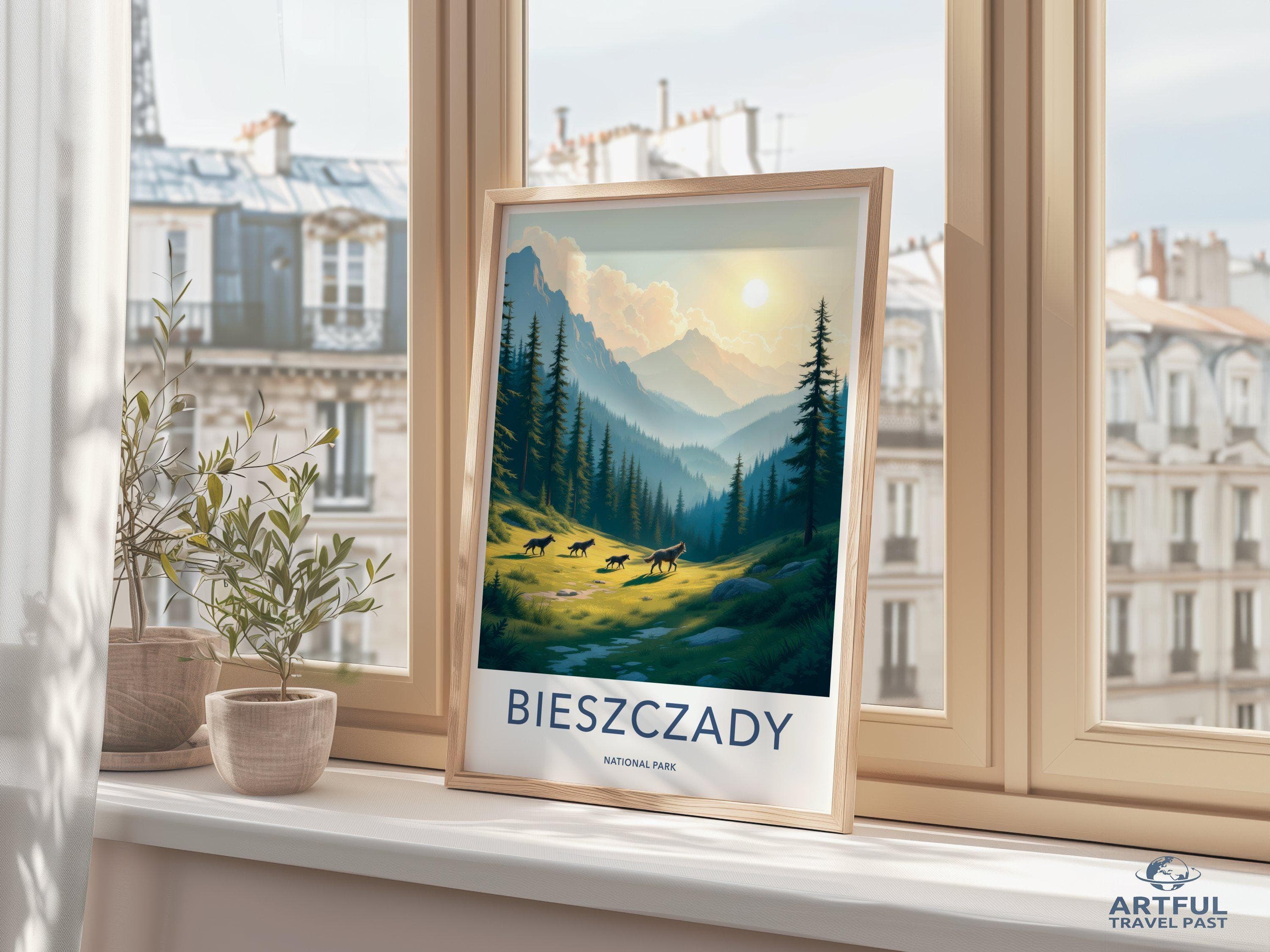 Bieszczady National Park Poster | Poland Wall Art