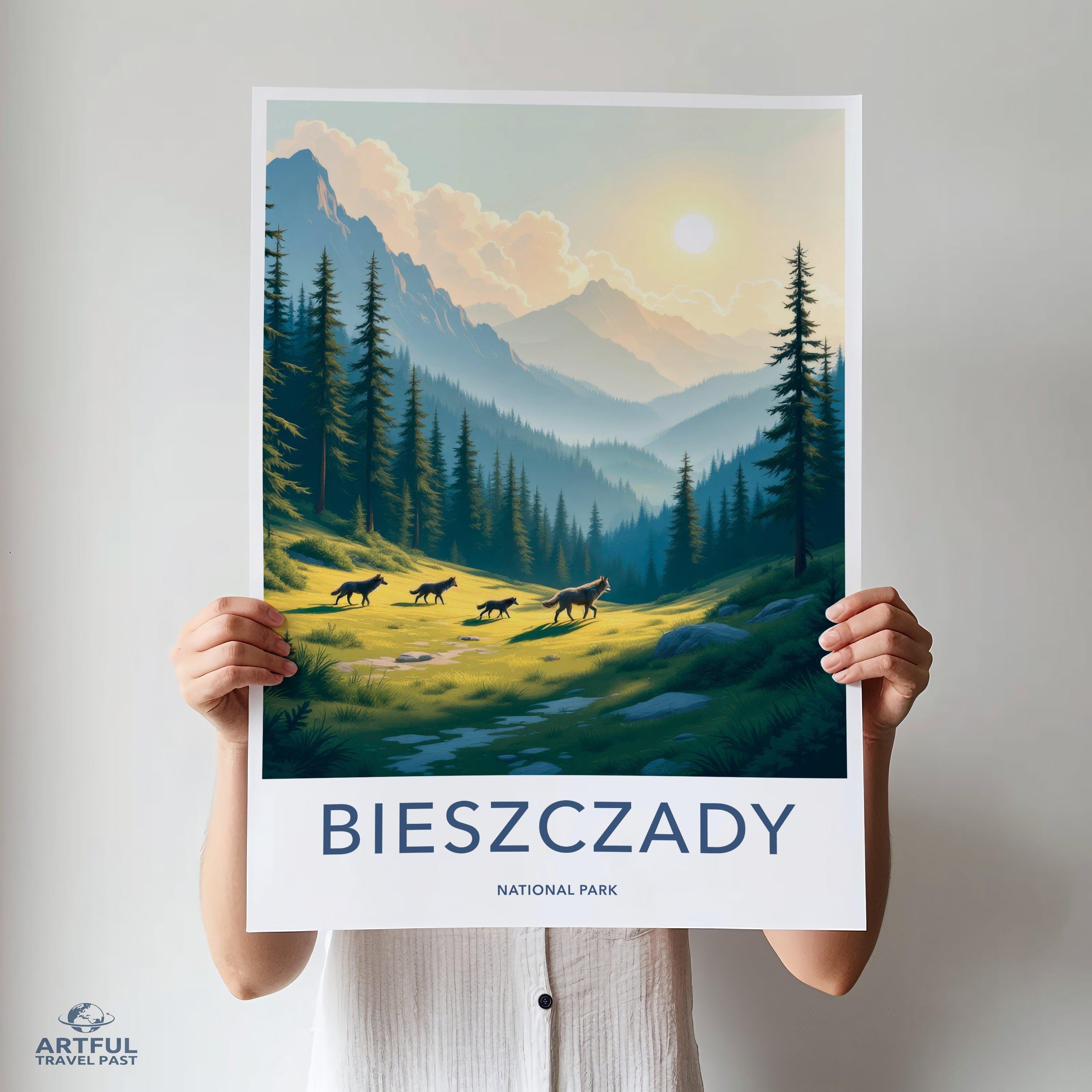 Bieszczady National Park Poster | Poland Wall Art