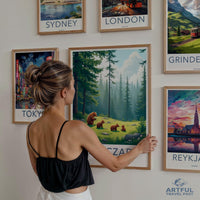 Bieszczady National Park Poster - Poland Wall Art