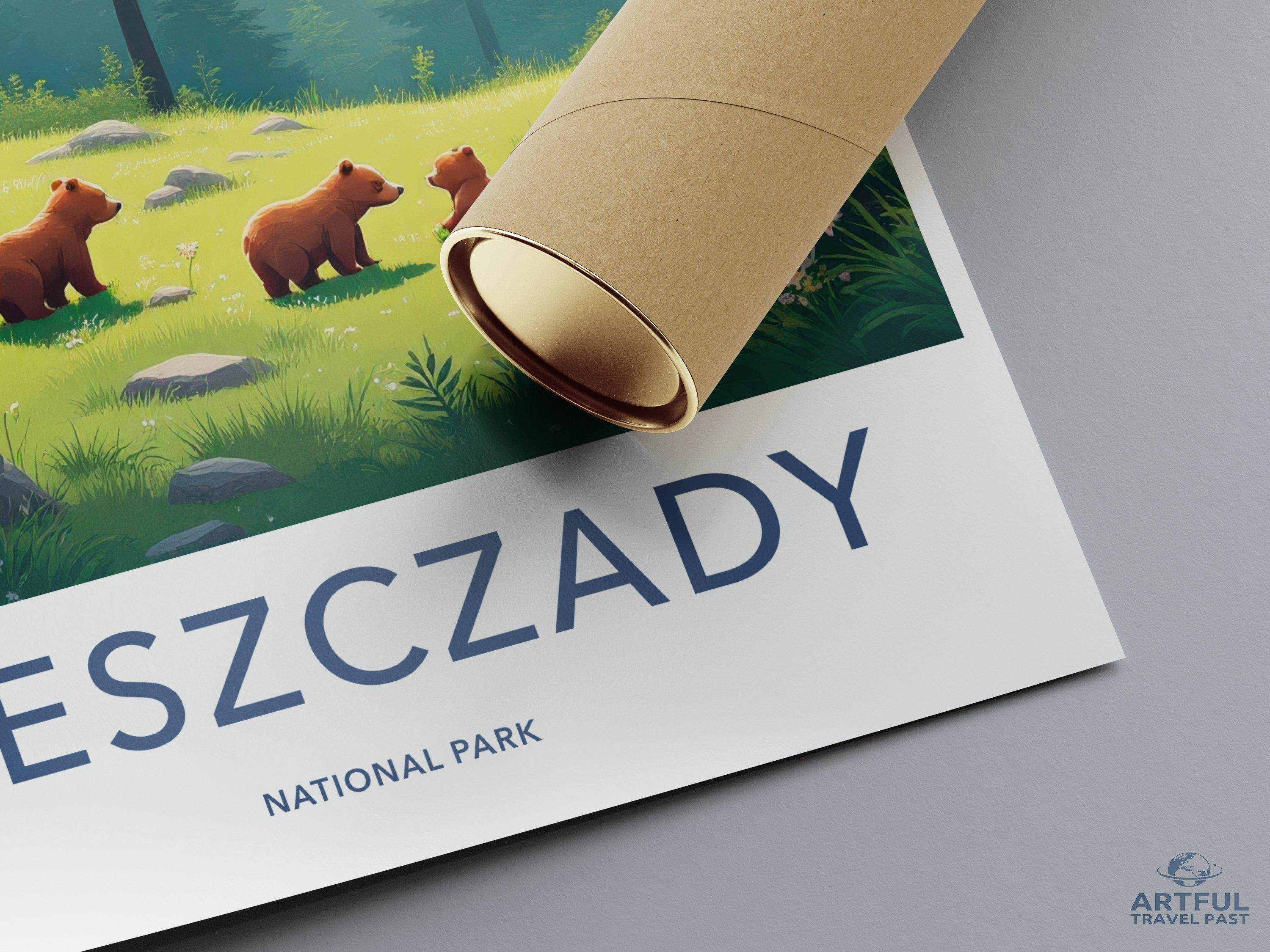 Bieszczady National Park Poster | Poland Wall Art