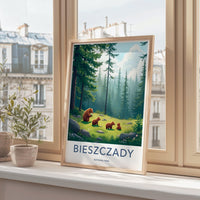 Bieszczady National Park Poster - Poland Wall Art