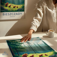 Bieszczady National Park Poster - Poland Wall Art