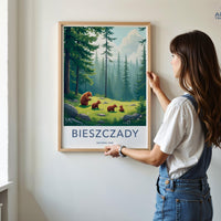 Bieszczady National Park Poster - Poland Wall Art