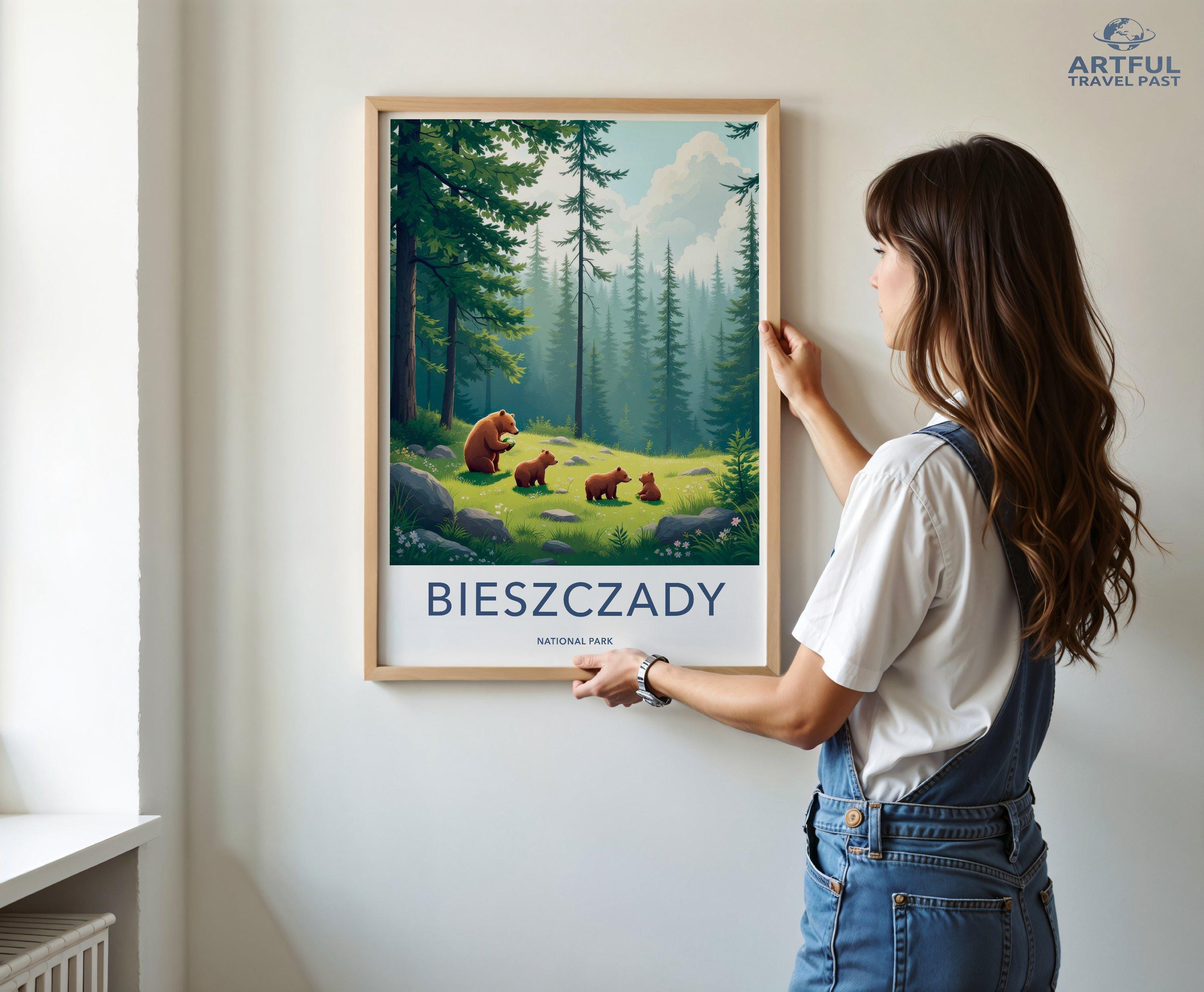 Bieszczady National Park Poster | Poland Wall Art