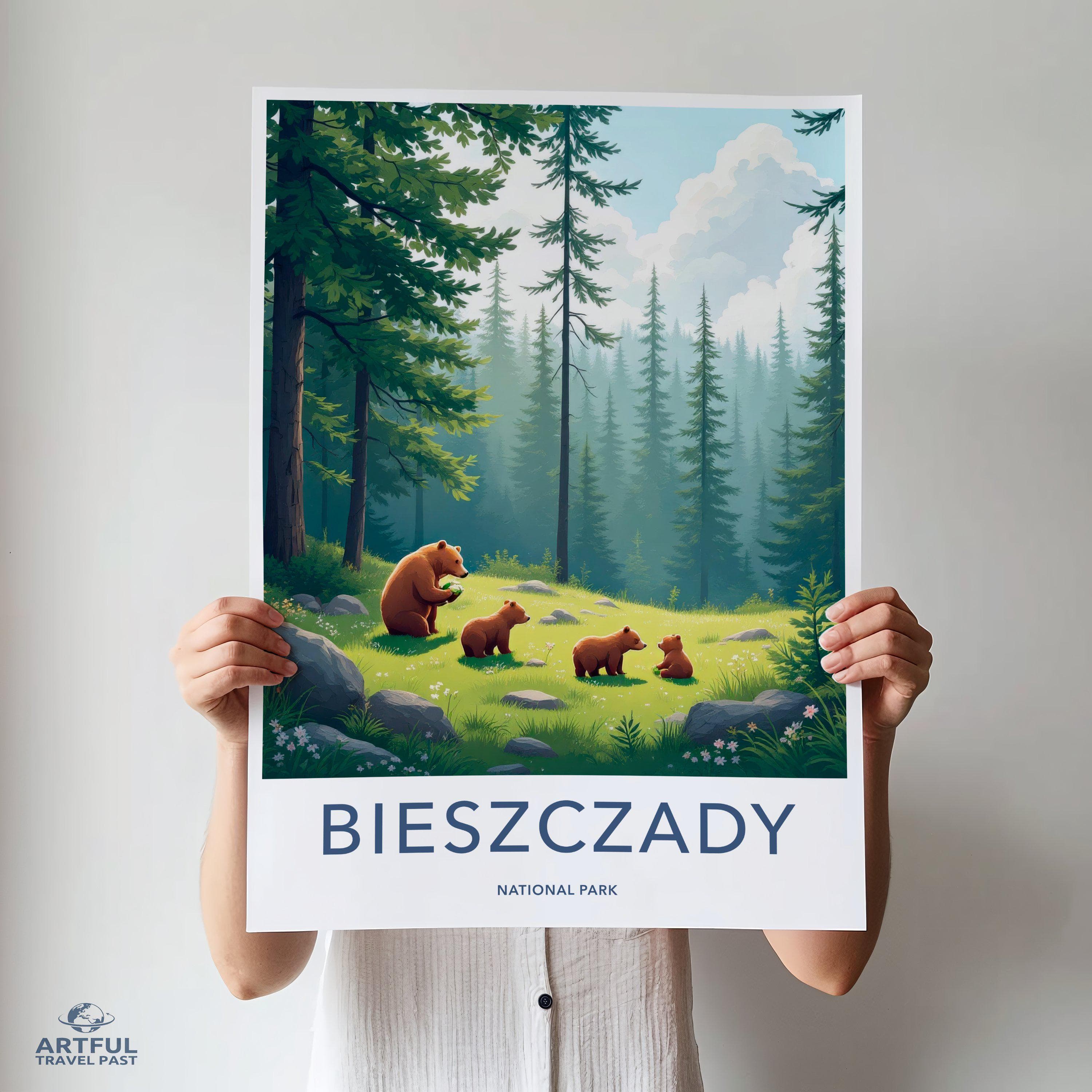 Bieszczady National Park Poster | Poland Wall Art