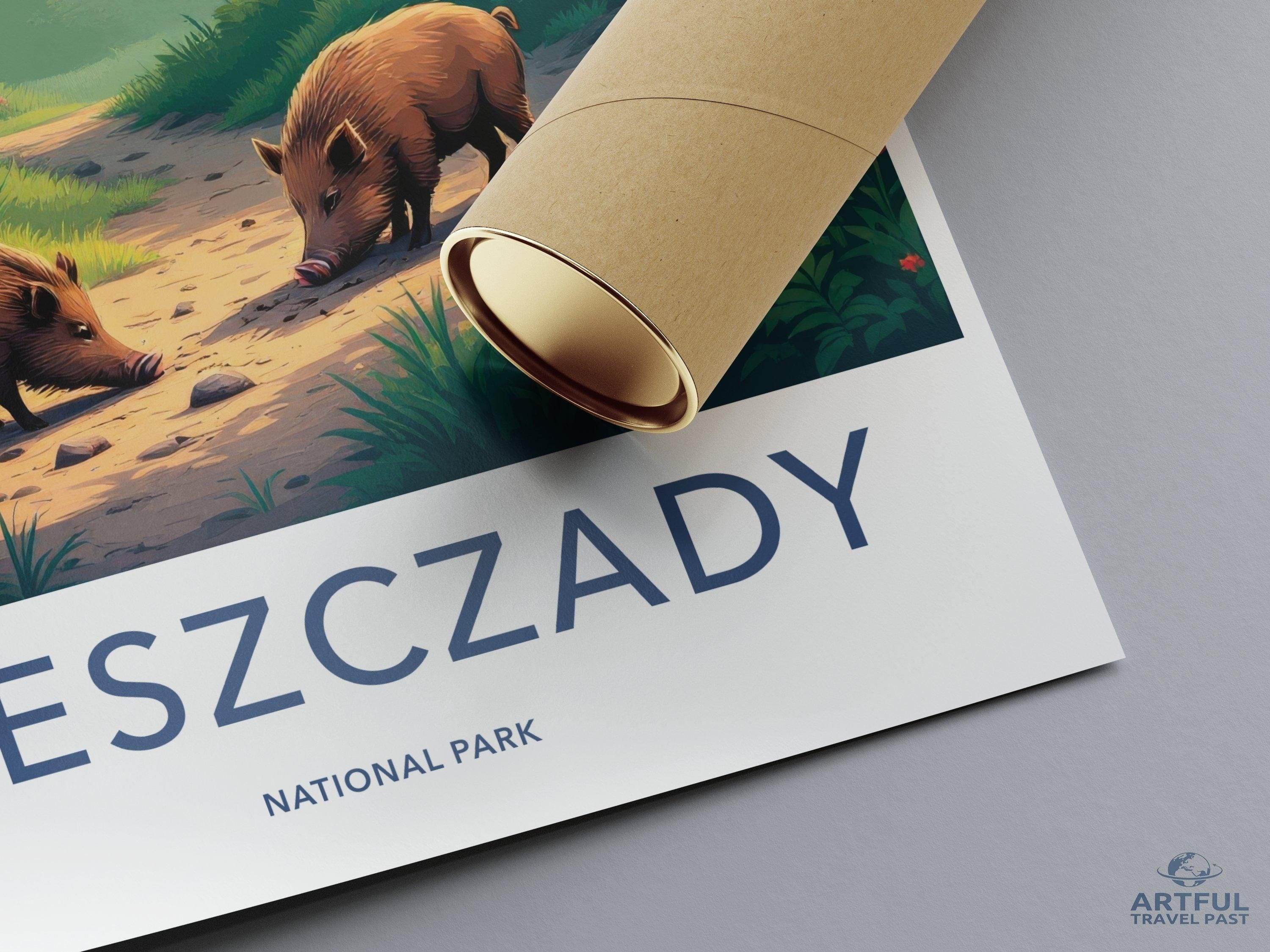 Bieszczady National Park Poster | Poland Wall Art