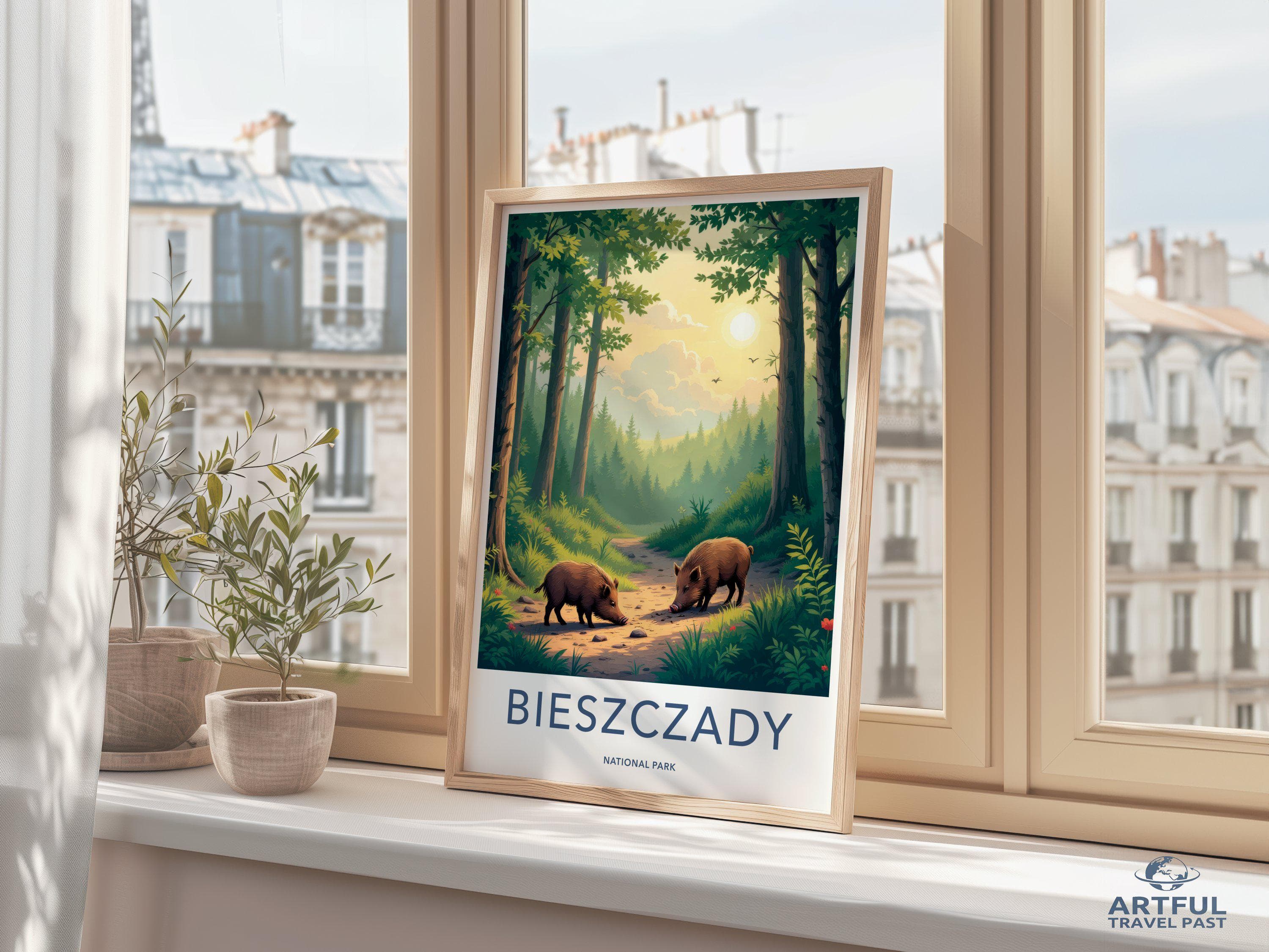 Bieszczady National Park Poster | Poland Wall Art