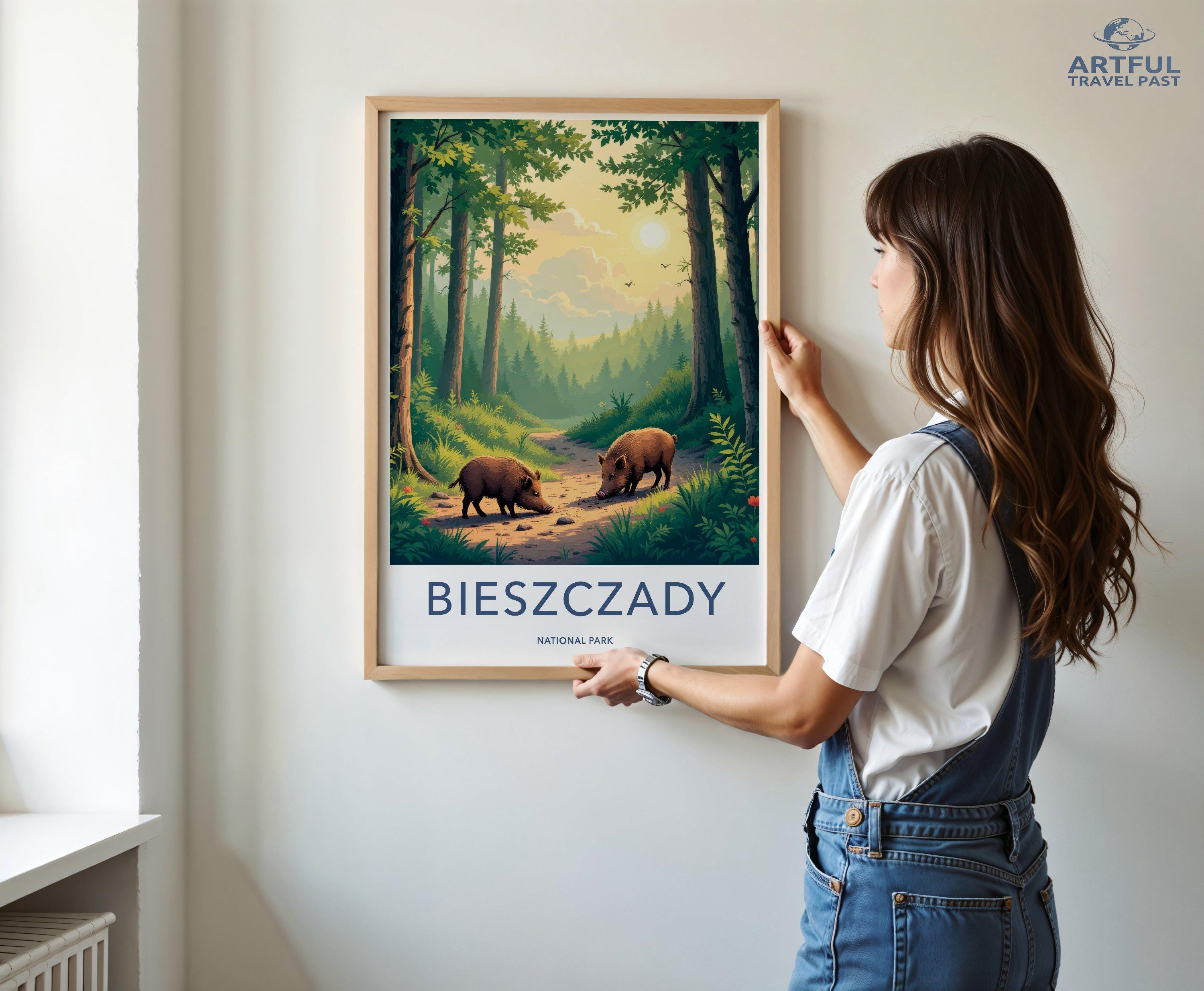 Bieszczady National Park Poster | Poland Wall Art