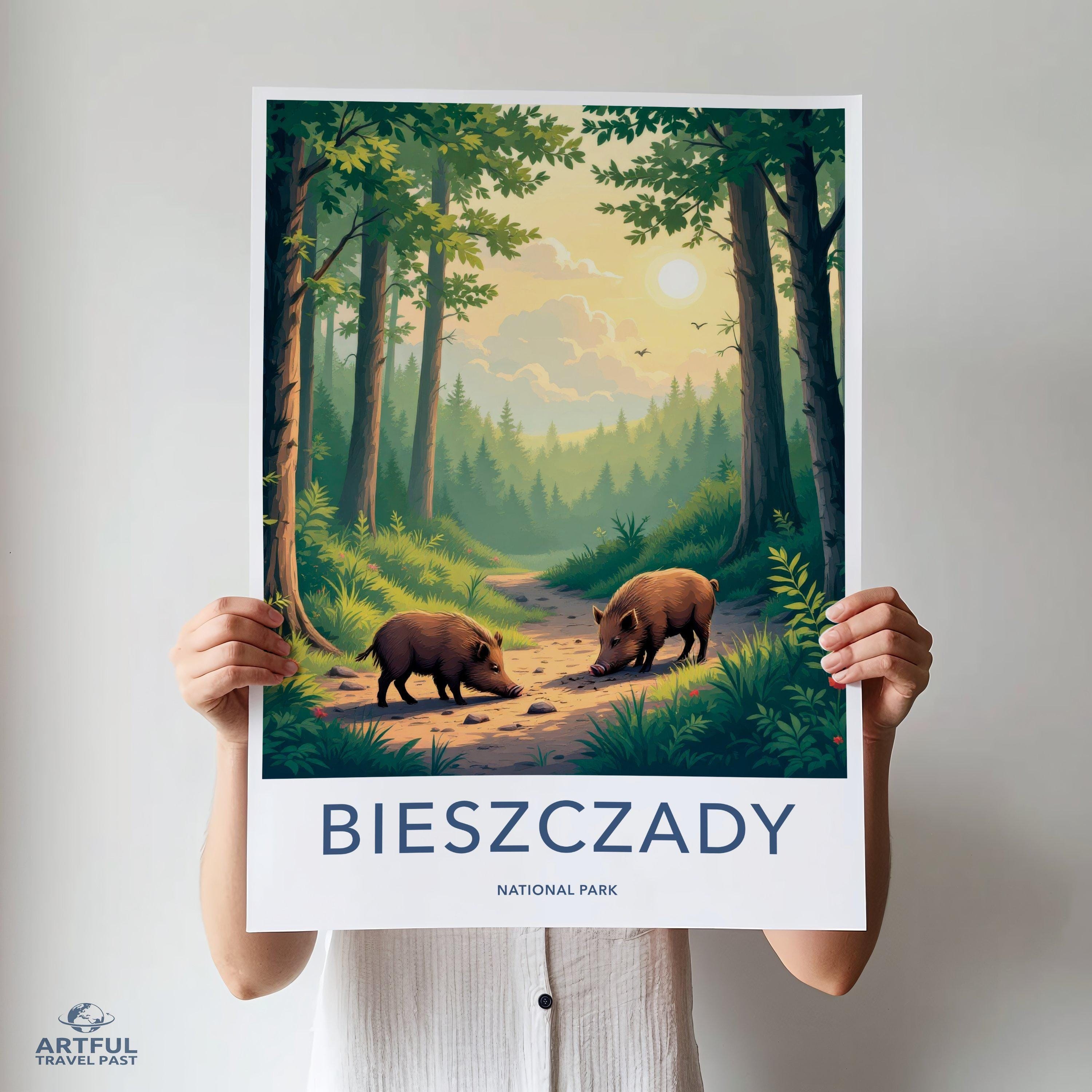 Bieszczady National Park Poster | Poland Wall Art