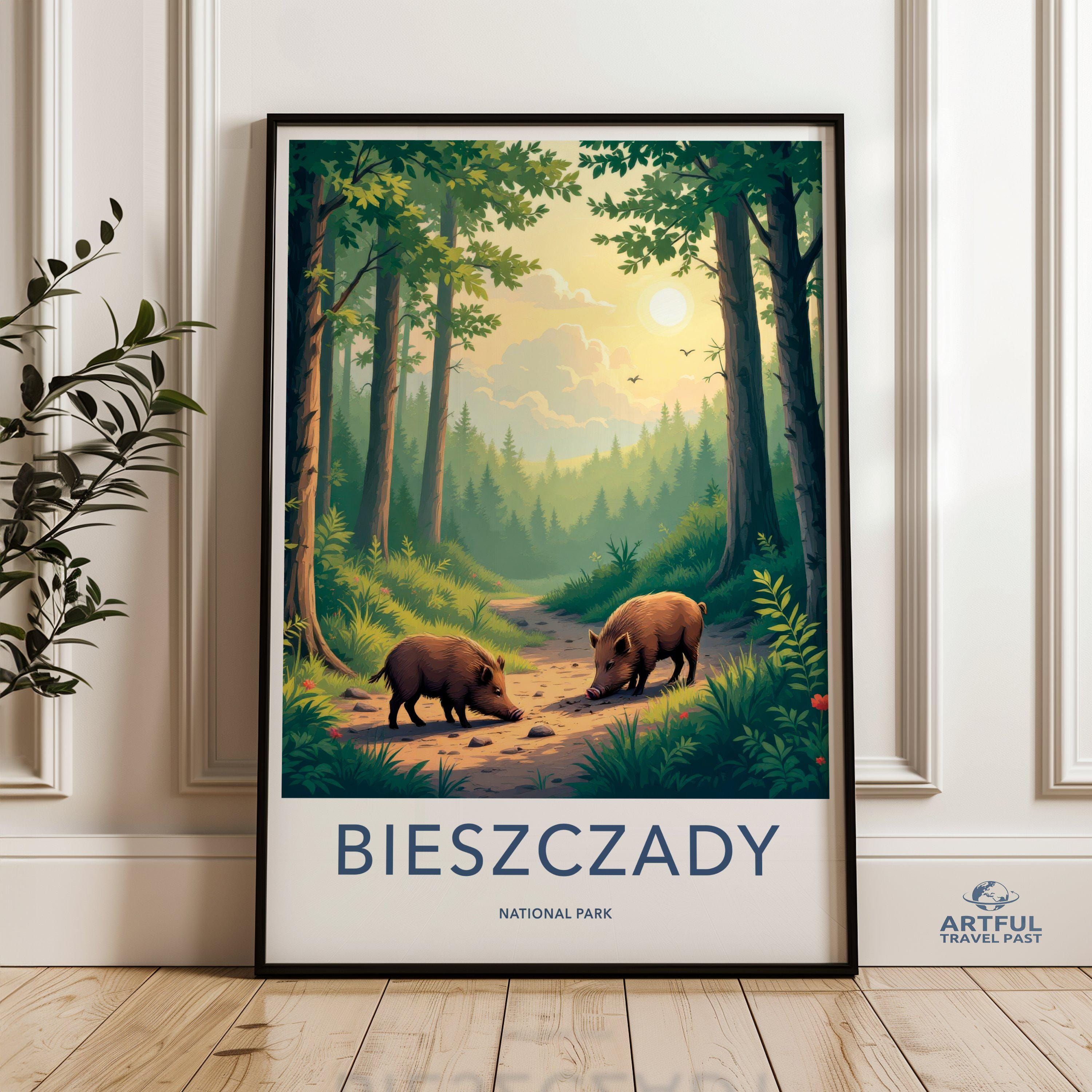 Bieszczady National Park Poster | Poland Wall Art