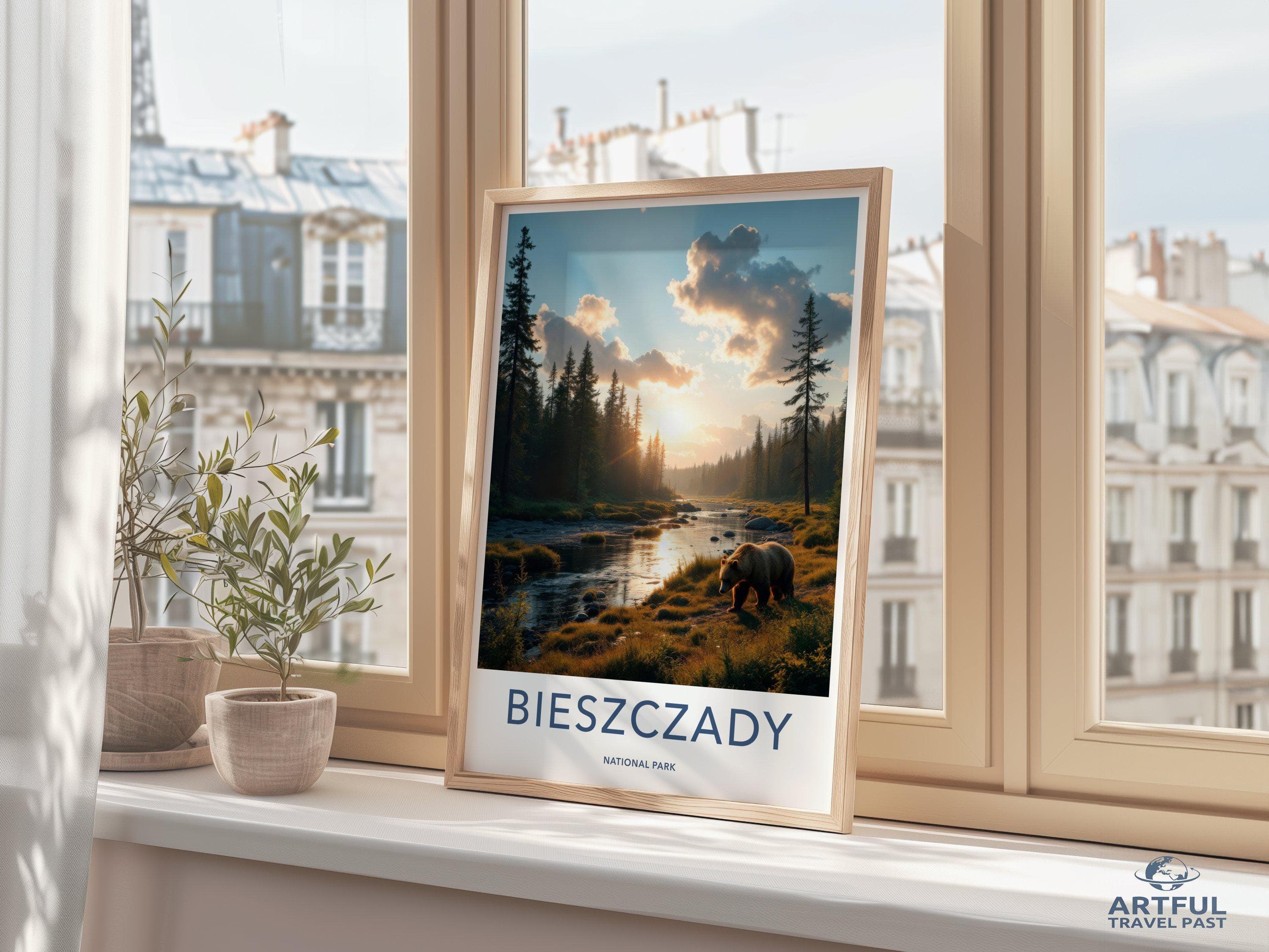 Bieszczady National Park Poster | Poland Wall Art