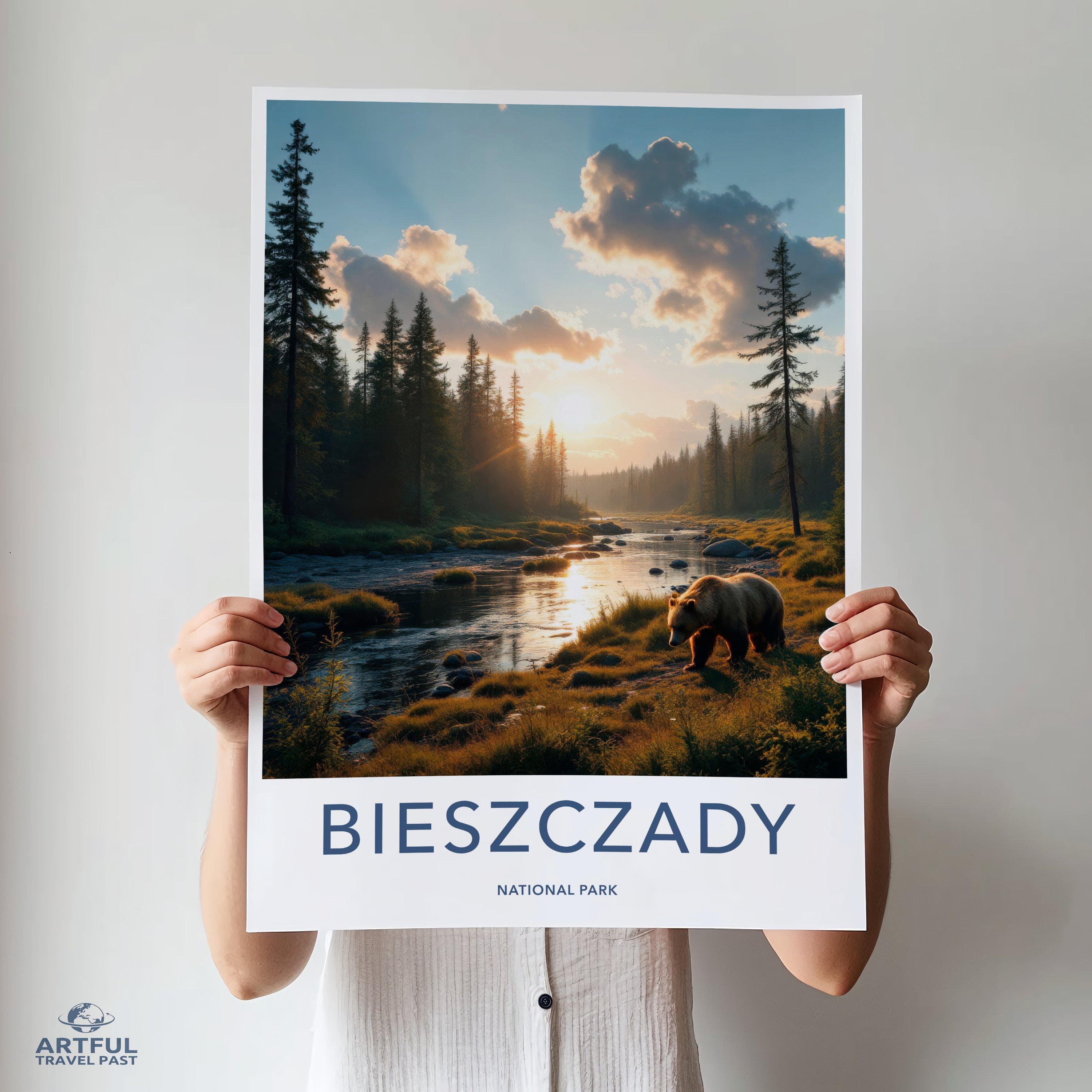 Bieszczady National Park Poster | Poland Wall Art