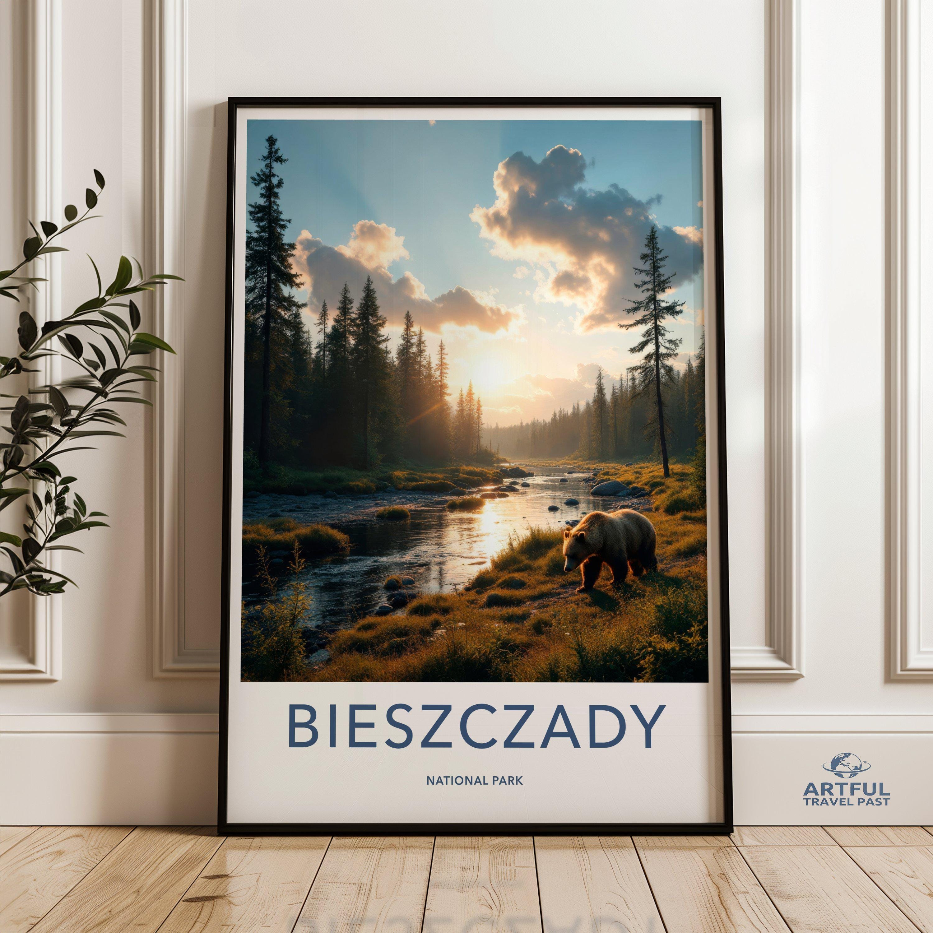 Bieszczady National Park Poster | Poland Wall Art