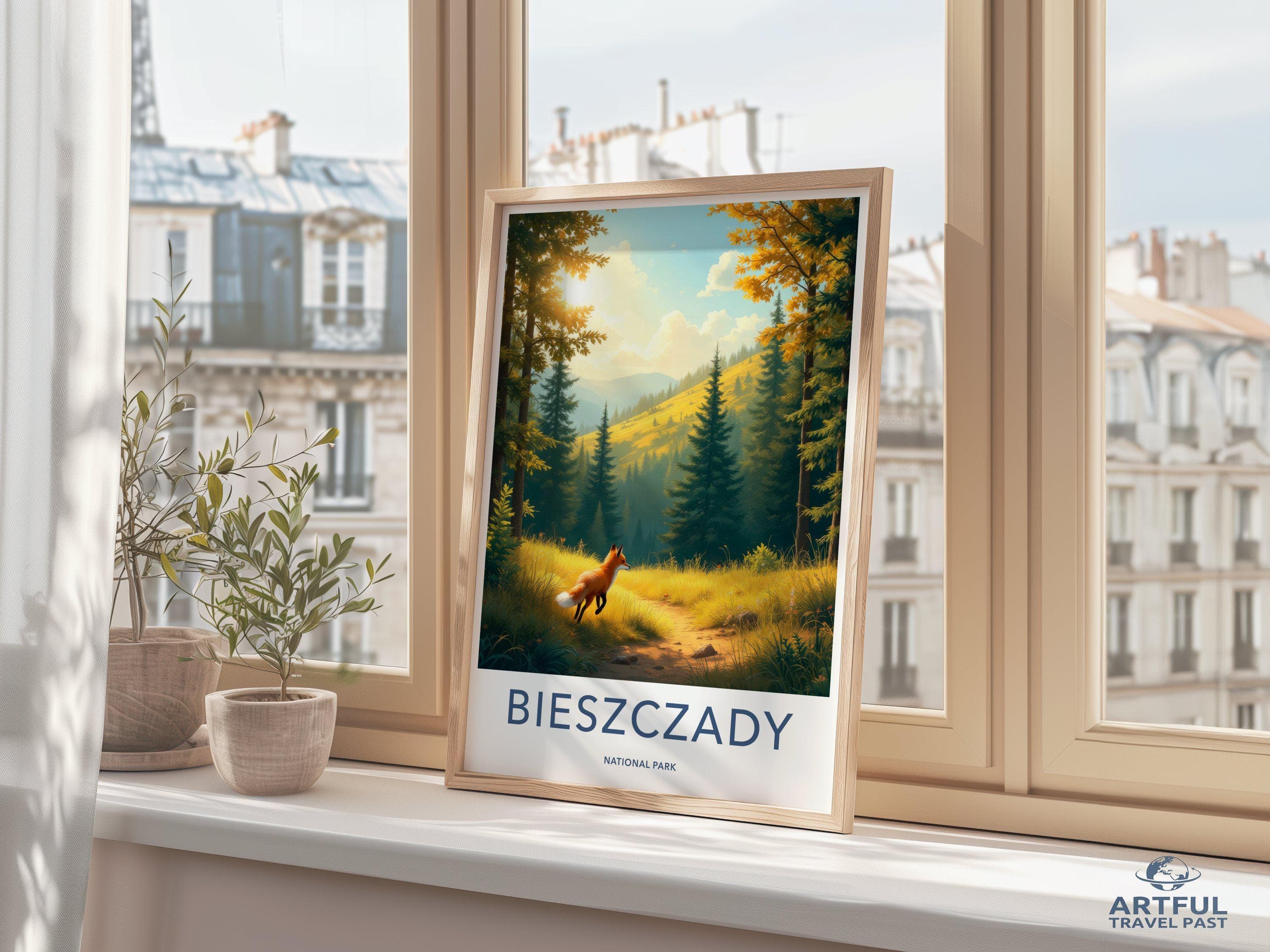 Bieszczady National Park Poster | Poland Wall Art