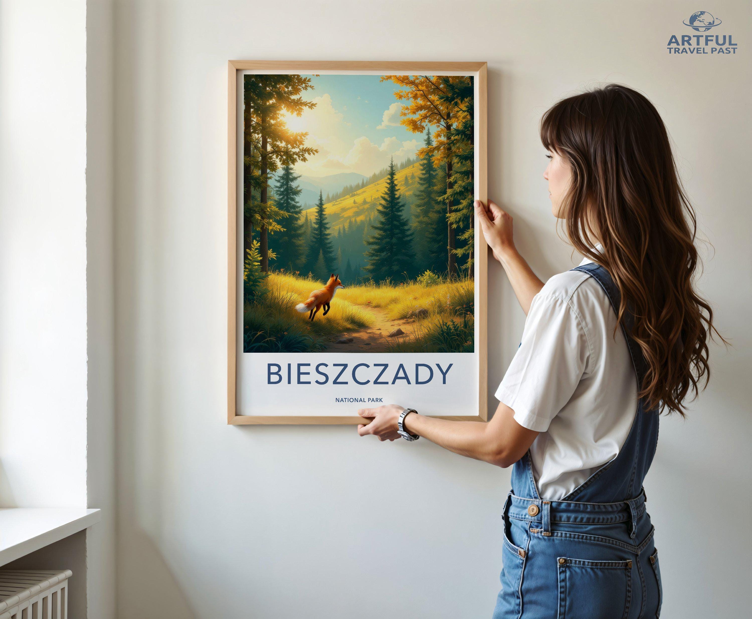 Bieszczady National Park Poster | Poland Wall Art