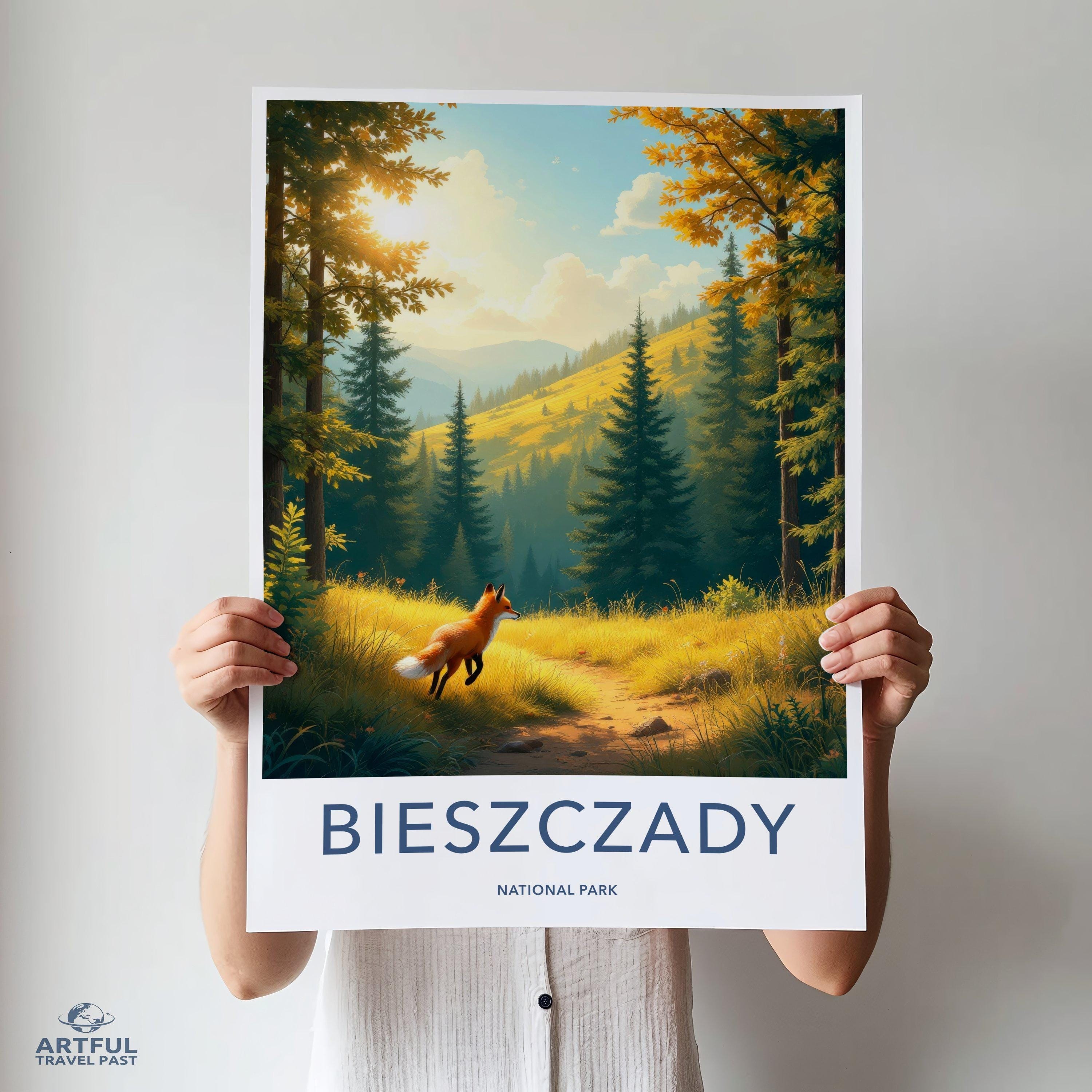 Bieszczady National Park Poster | Poland Wall Art