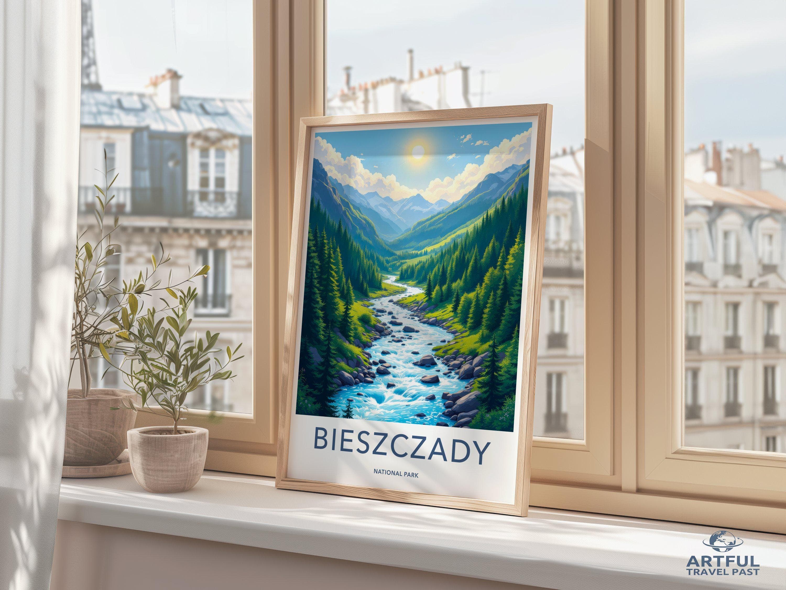 Bieszczady National Park Poster | Poland Wall Art