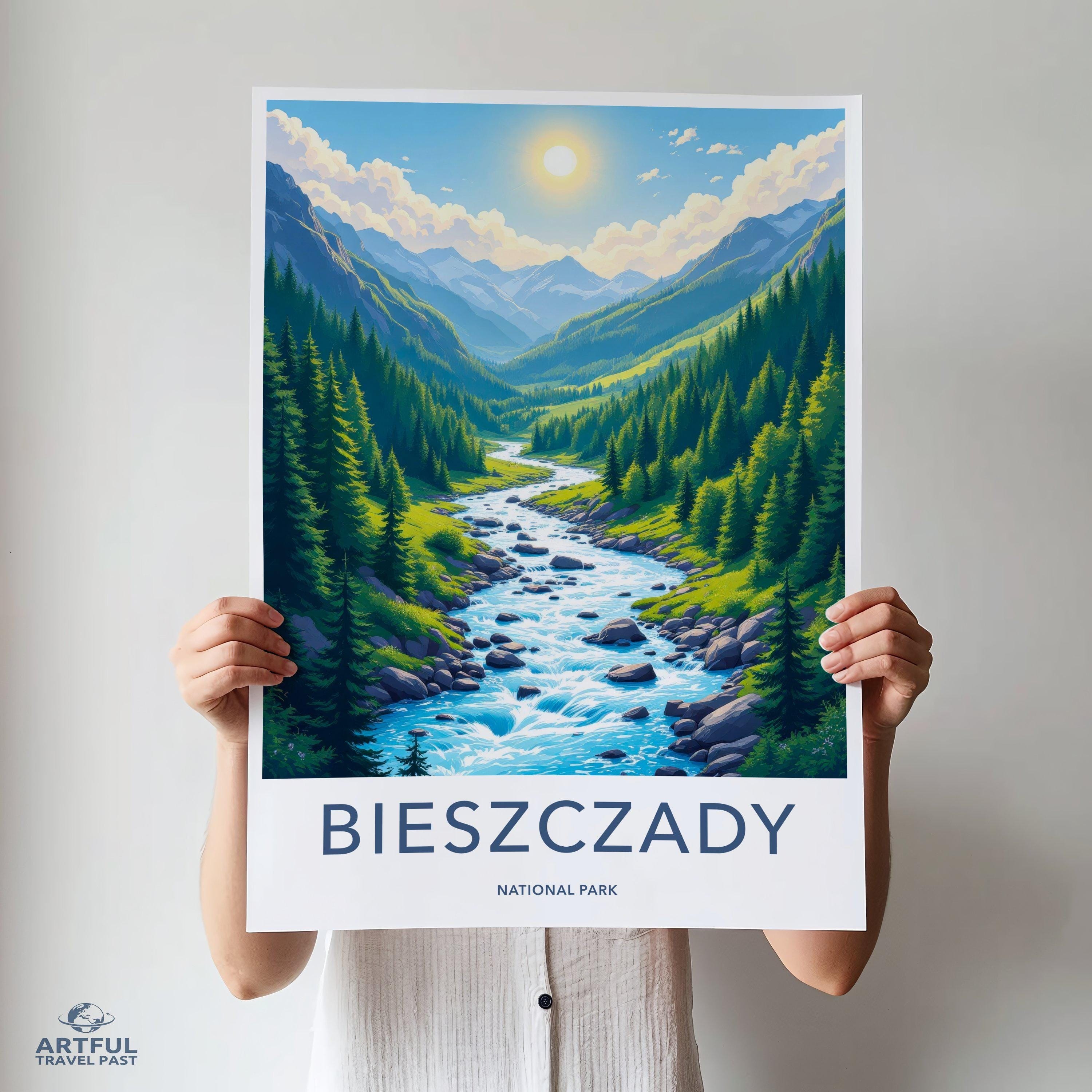 Bieszczady National Park Poster | Poland Wall Art