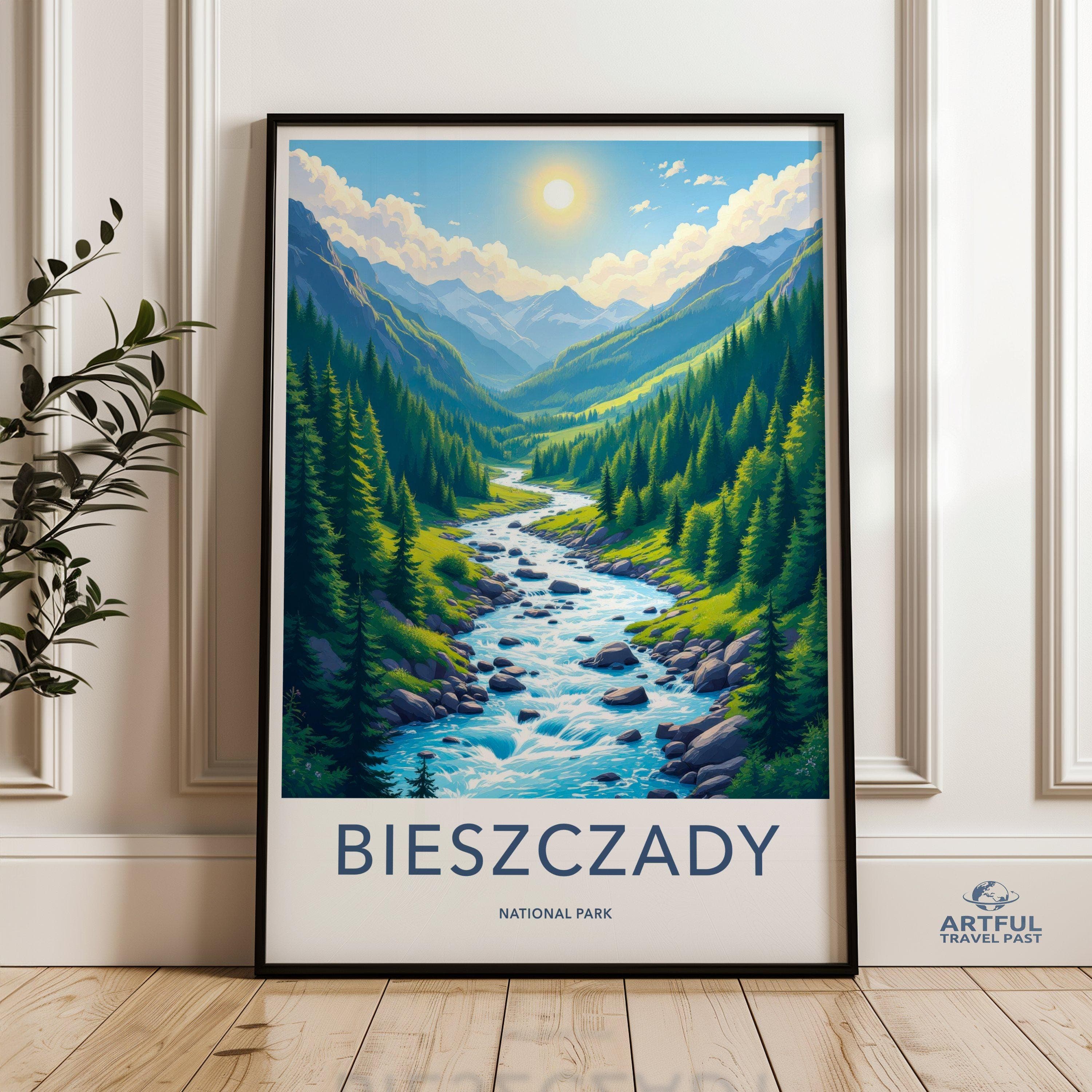 Bieszczady National Park Poster | Poland Wall Art