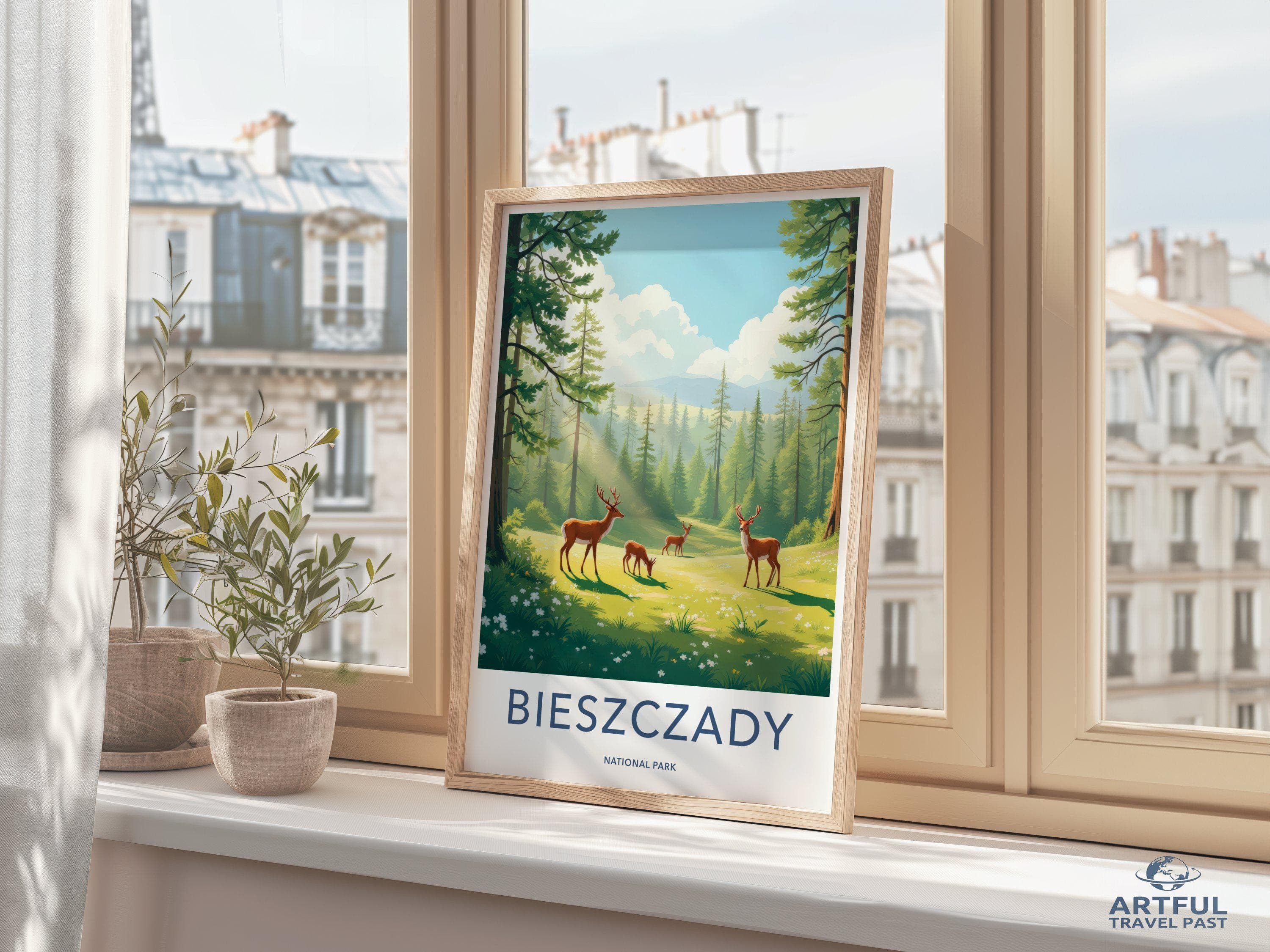 Bieszczady National Park Poster | Poland Wall Art