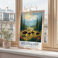 Bieszczady National Park Poster | Poland Wall Art