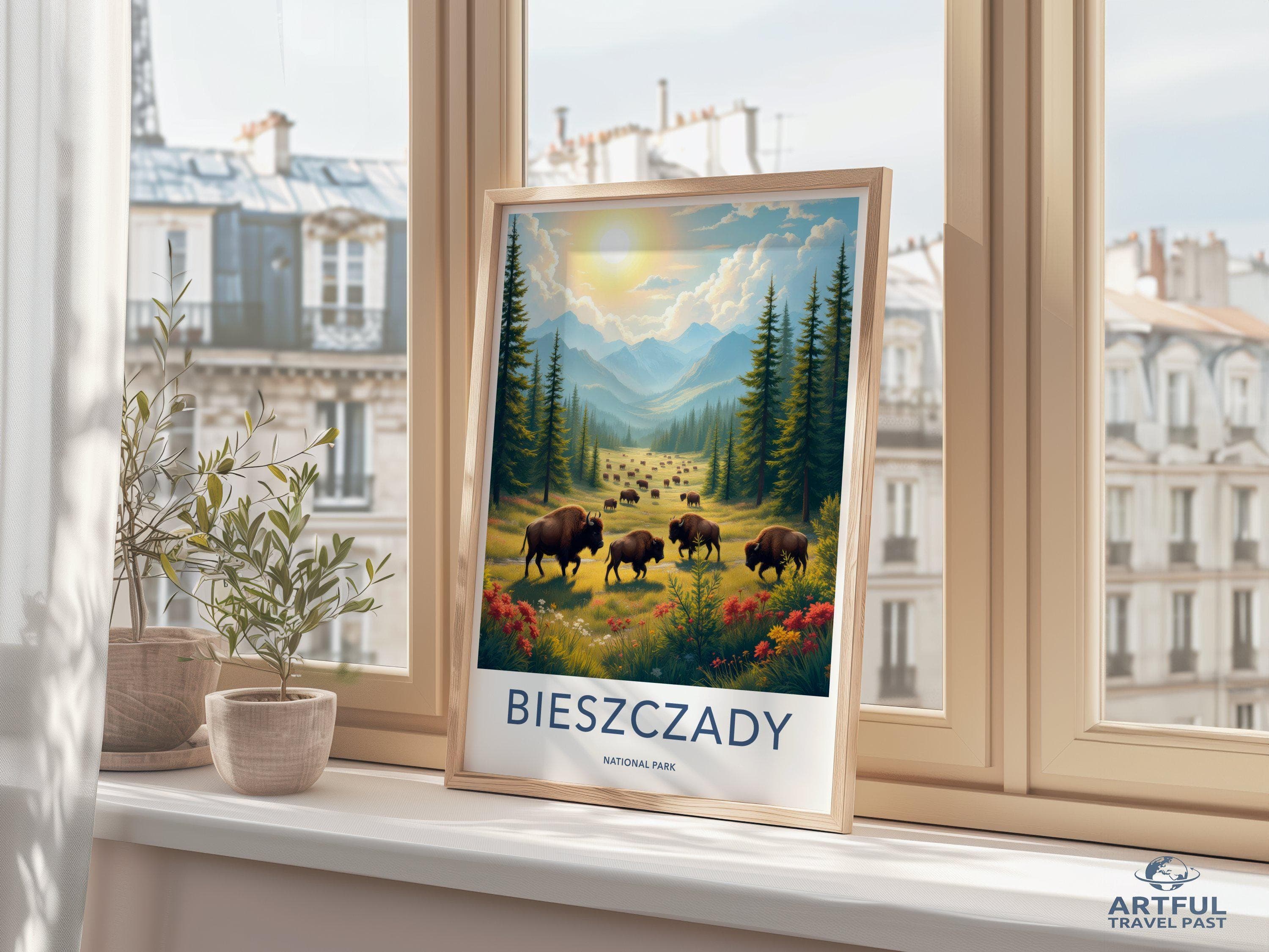 Bieszczady National Park Poster | Poland Wall Art