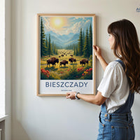 Bieszczady National Park Poster | Poland Wall Art