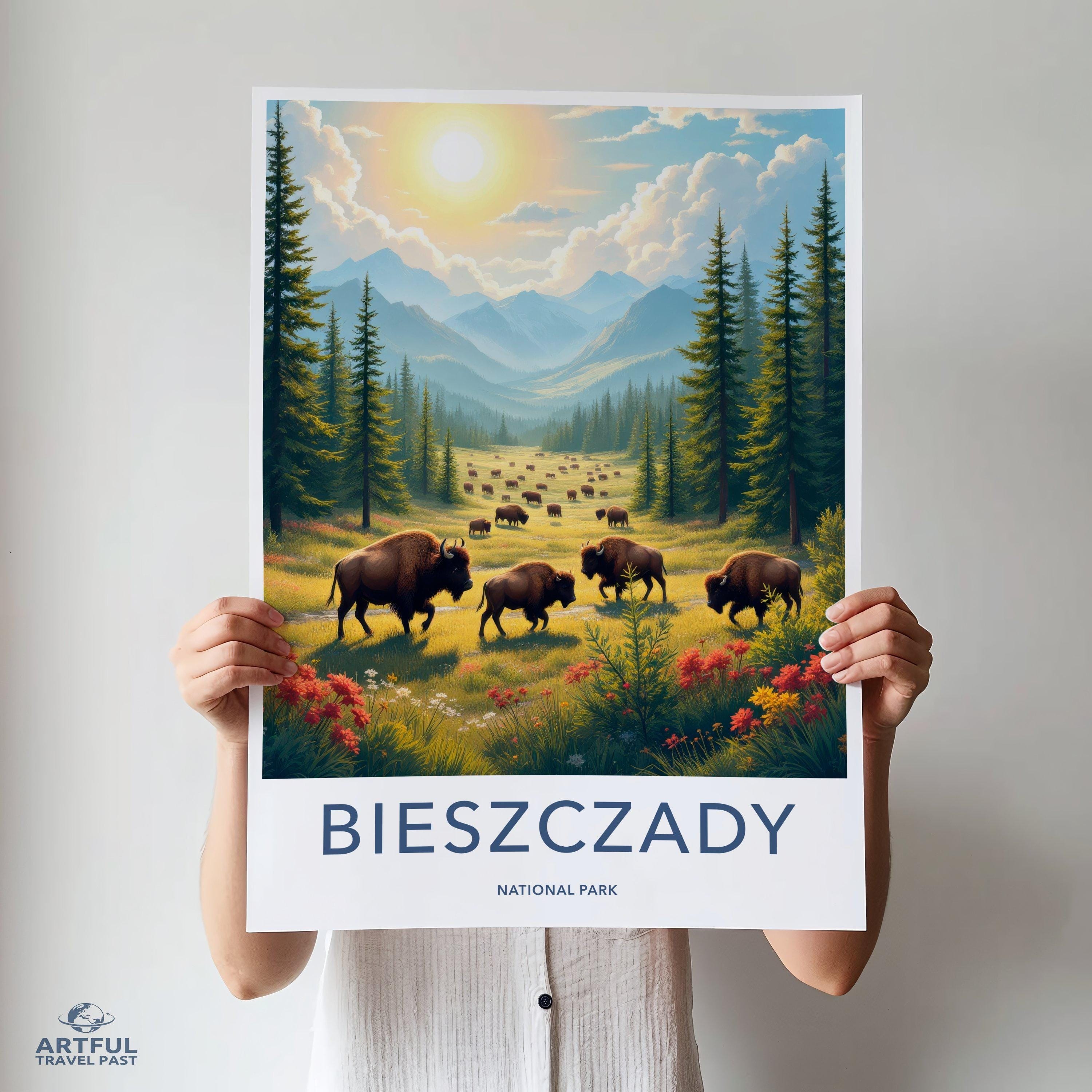 Bieszczady National Park Poster | Poland Wall Art