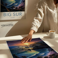 Big Sur Poster - California Wall Art