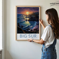 Big Sur Poster - California Wall Art