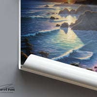 Big Sur Poster - California Wall Art