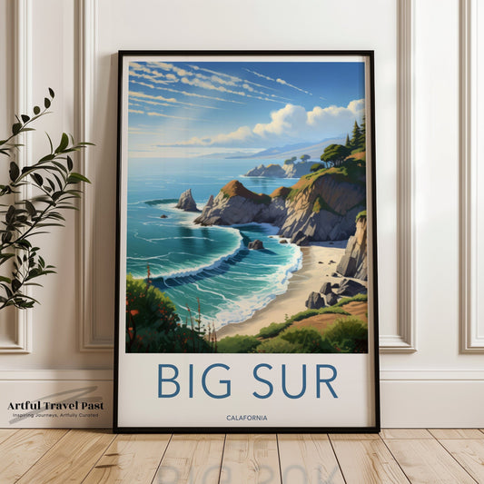 Big Sur Poster - California Wall Art