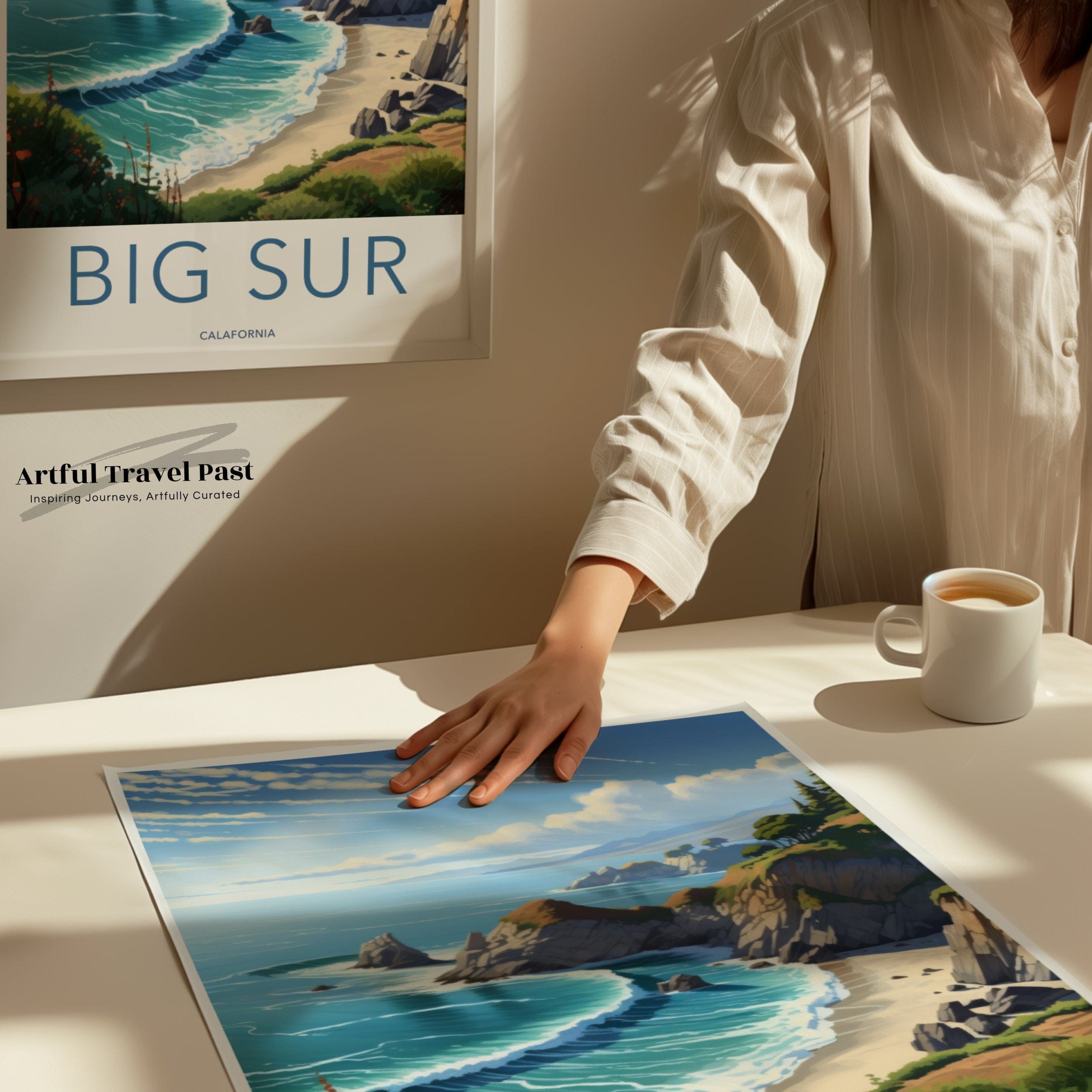 Big Sur Poster - California Wall Art