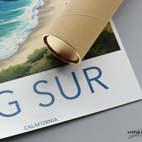 Big Sur Poster - California Wall Art