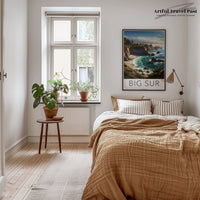 Big Sur Poster - California Wall Art