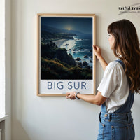 Big Sur Poster - California Wall Art