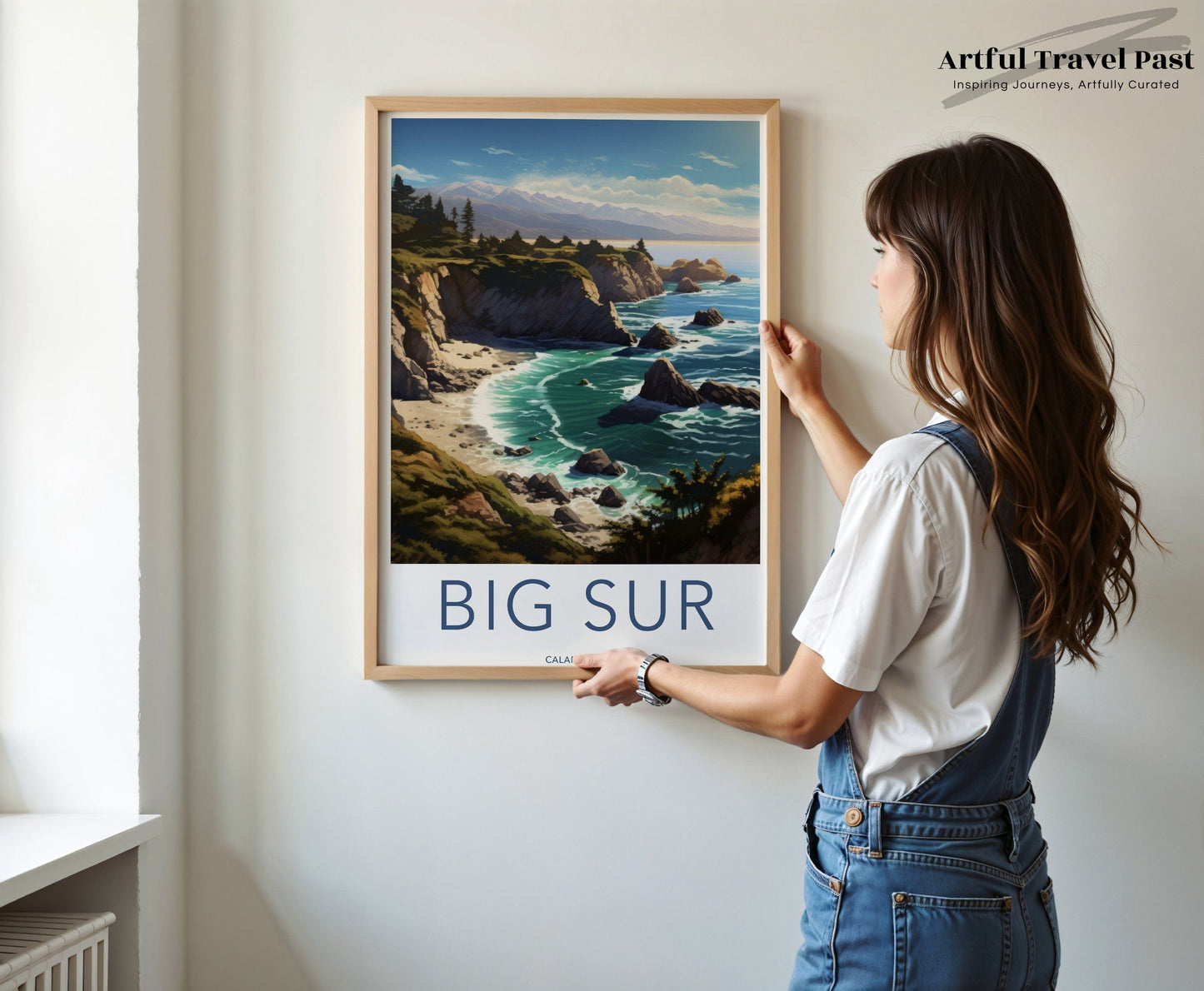 Big Sur Poster | California Wall Art | America Decor