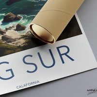 Big Sur Poster | California Wall Art | America Decor