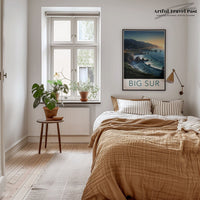 Big Sur Poster | California Wall Art | America Decor