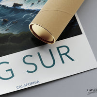 Big Sur Poster | California Wall Art | America Decor
