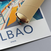 Bilbao Poster - Spain Wall Art