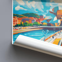 Bilbao Poster - Spain Wall Art