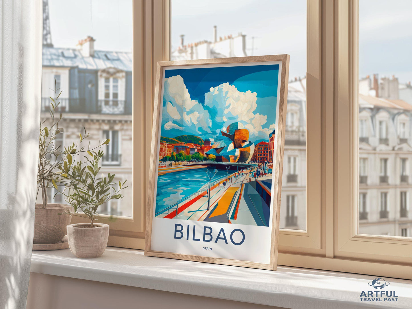 Bilbao Poster - Spain Wall Art