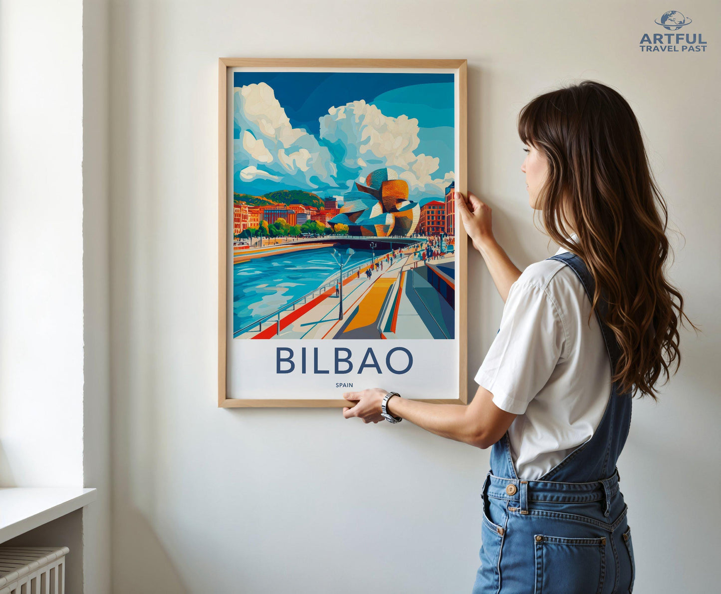 Bilbao Poster - Spain Wall Art