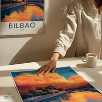 Bilbao Poster - Spain Wall Art